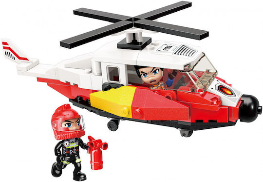 Qman Τουβλάκια Rescue Jet για 6+ Ετών 110τμχ