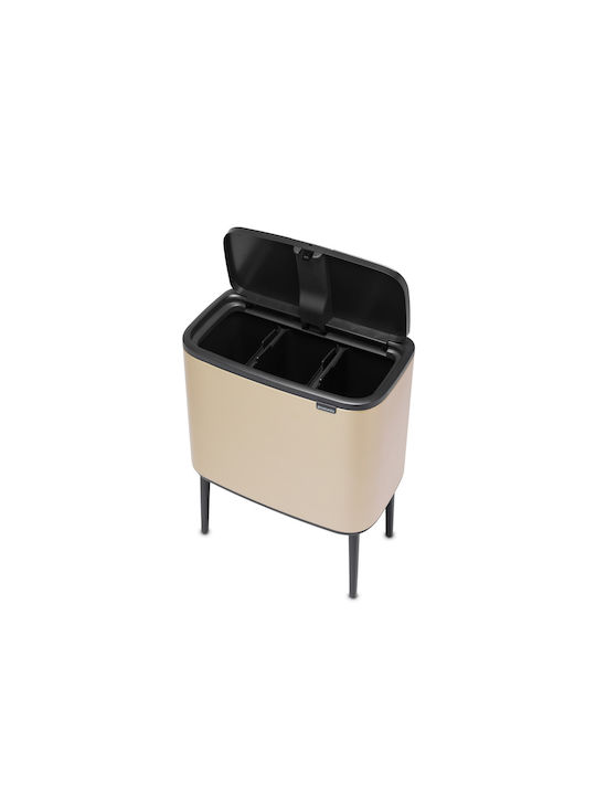 Brabantia Bo Coș de Gunoi Champagne 33lt 1buc
