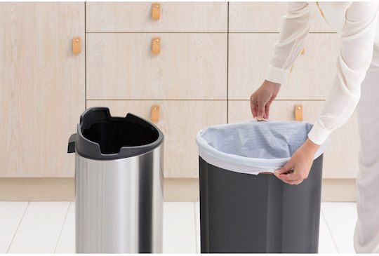 Brabantia Brabantia Touch New Waste Bin Metallic with Sensor Platinum 40L