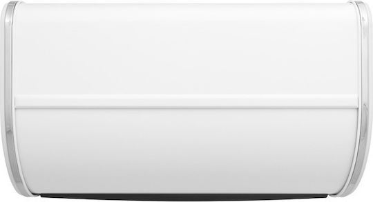 Brabantia Хлябохранилище С Капак Метален В Бял Цвят