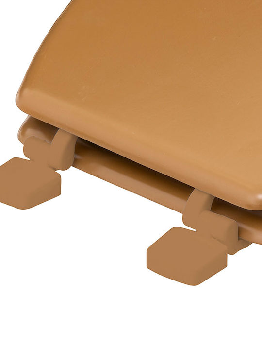 5Five Plastic Toilet Seat Brown F-V Wood Tabac 45cm
