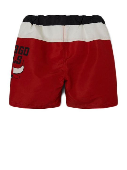 Name It Kinder Badeanzug Badeshorts Rot