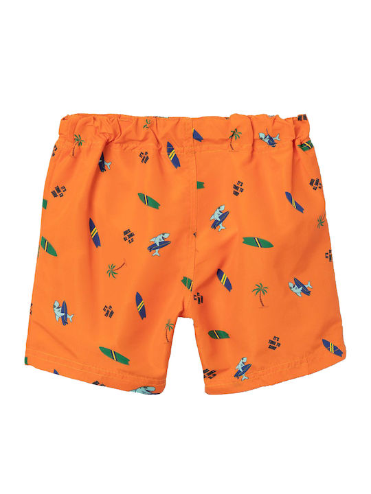 Name It Kids Swimwear Swim Shorts Orange