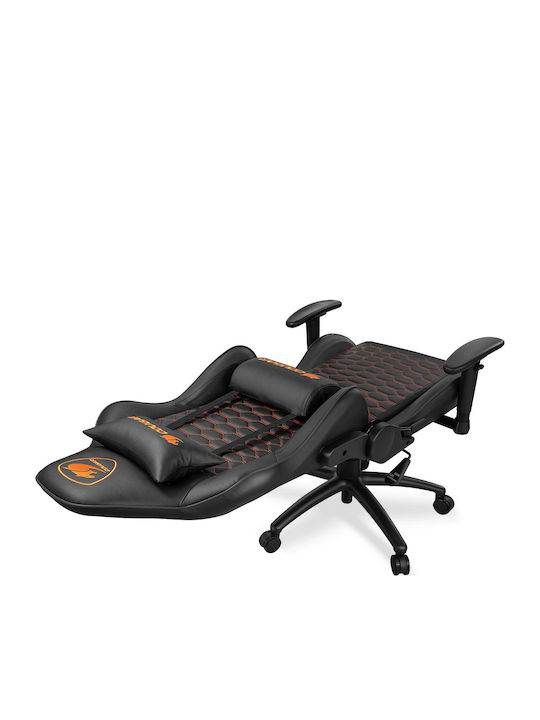 Cougar Outrider Black Καρέκλα Gaming Δερματίνης με Ρυθμιζόμενα Μπράτσα Μαύρη