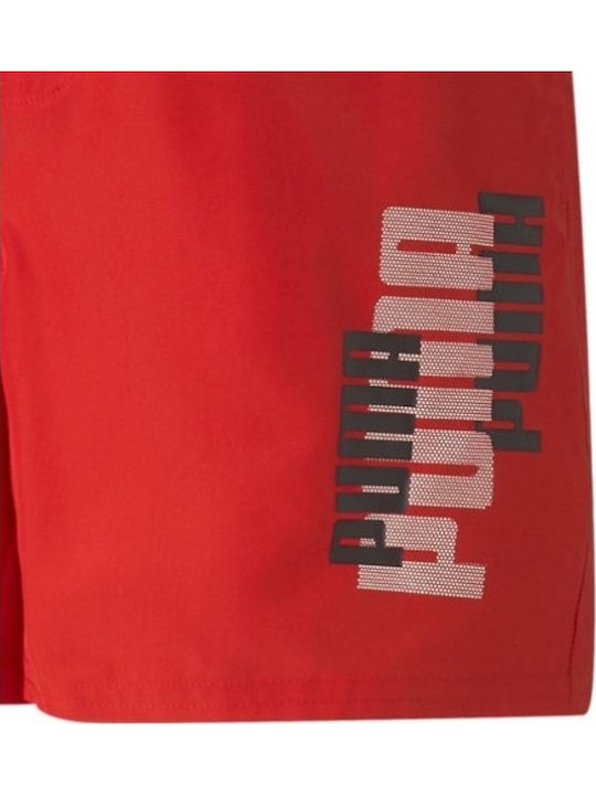 PUMA Essentials Logolab Παιδικό Μαγιό Βερμούδα / Σορτς Κόκκινο