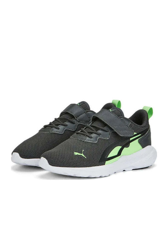 PUMA All-Day Active AC+ PS Παιδικά Sneakers με Σκρατς Shadow Grey 387387-12
