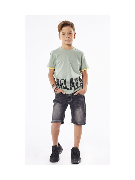 Hashtag Kids Shorts/Bermuda Denim Black