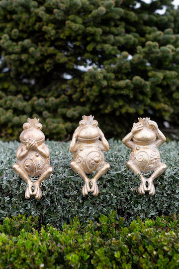 InTheBox Decorative Frog Polyresin Grenouille in Gold 12.2x9.4x22.5cm 1pcs InTheBox Decorative Frog Polyresin Grenouille in Gold 12.2x9.4x22.5cm 1pcs