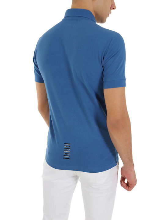 Emporio Armani Polo Bluse Blau