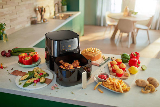 Philips Air Fryer 6.2lt Black HD9270/70