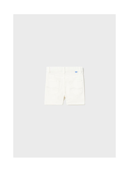 Mayoral Kinder Shorts/Bermudas Stoff Weiß