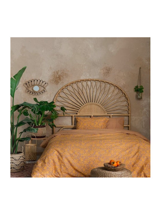 Nima Salma Покривало Единично Памук Deep Orange 160x245см