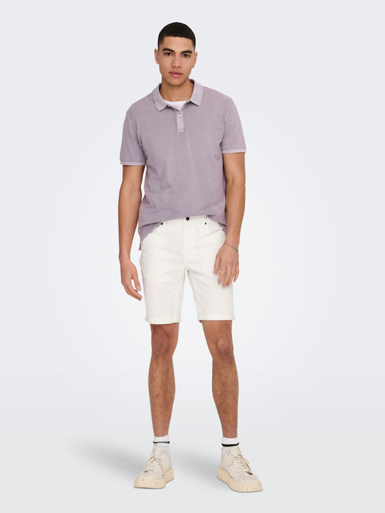22021769 Polo T-shirt Purple Ash 22021769