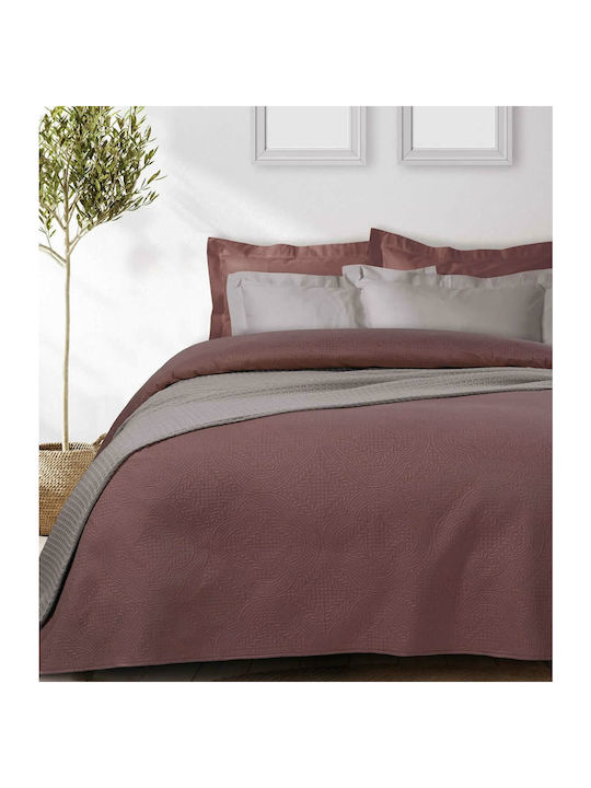 Das Home 9566 Κουβερλί Μονό Microfiber Nude 160x240cm