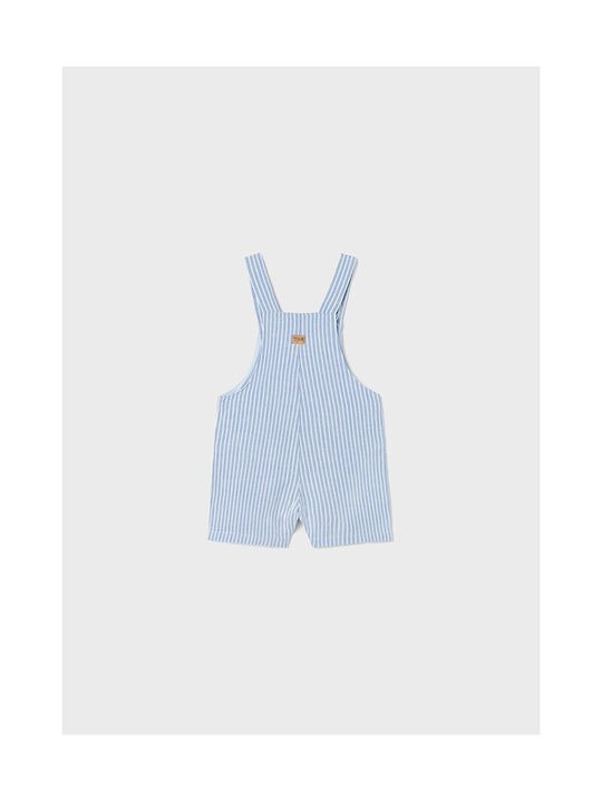 Mayoral Kids Fabric Overall Light Blue