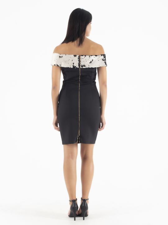 Summer Mini Evening Dress Black