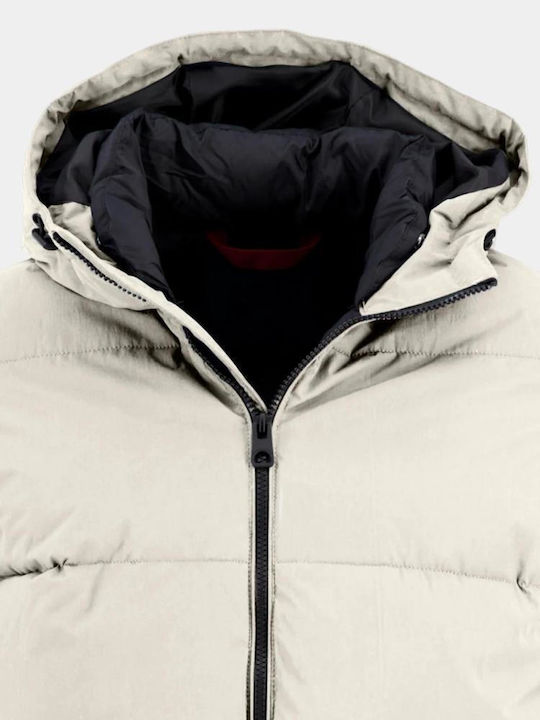 Winter Jacke Puffer Wasserdicht Weiß