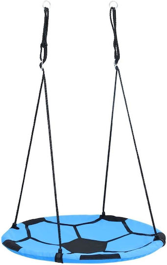 vidaXL Plastic Hanging Swing Nest 100x100x100cm Blue