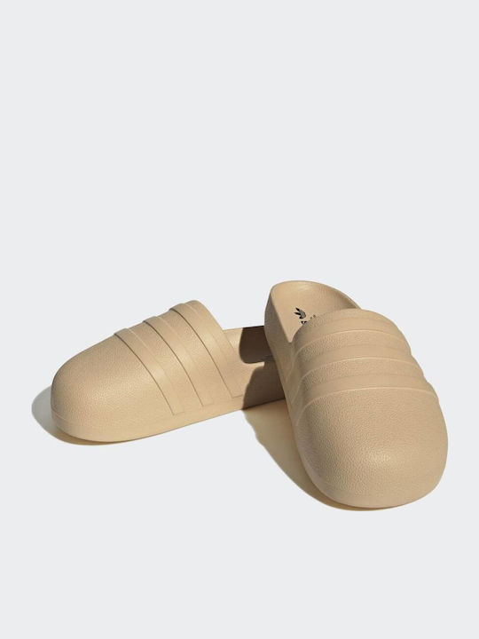 Adifom adilette Мъжки Чехли Бежови / Бежови / Основно Черно