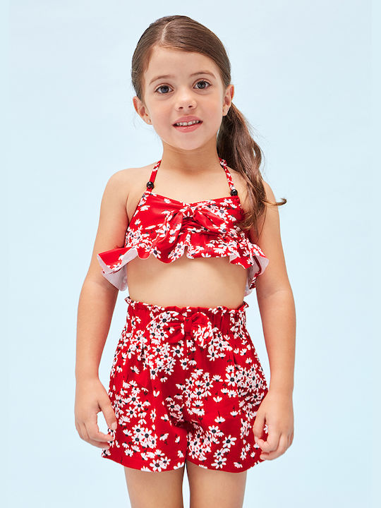 Mayoral Kids Swimwear Bikini Red