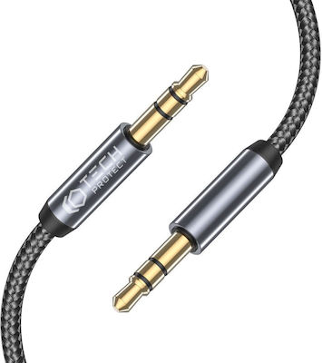 Tech-Protect 3.5mm male - 3.5mm male Cable Black 1.5m