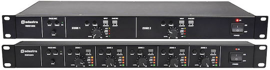 Adastra RMS1202 Τελικός Ενισχυτής Εγκαταστάσεων 2 Καναλιών 120W/4Ω 240W/100V 953.154UK