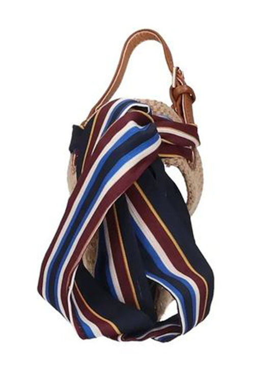 Bella Damenplattformen im Espadrilles-Stil Marineblau