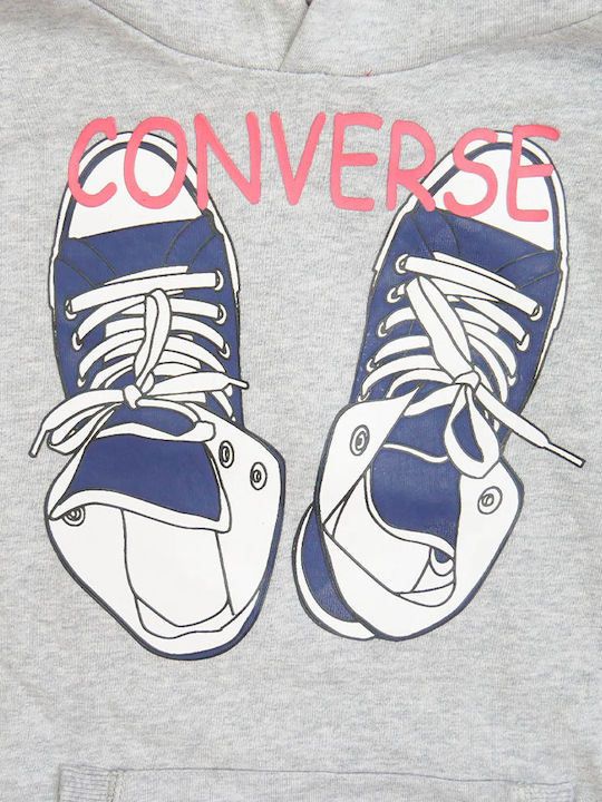 Converse Kids Sweatpants Set Gray 2pcs