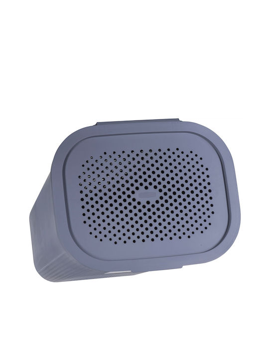Curver Coș De Rufe Din Lemn 60l Cu Capac 60x35x60cm Gri