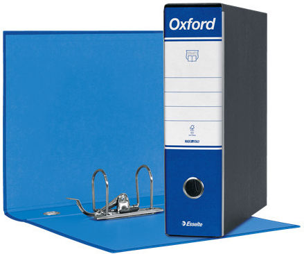 Esselte Binders 8/32 for Paper A4 with 2 s Rings Blue Oxford 1pcs