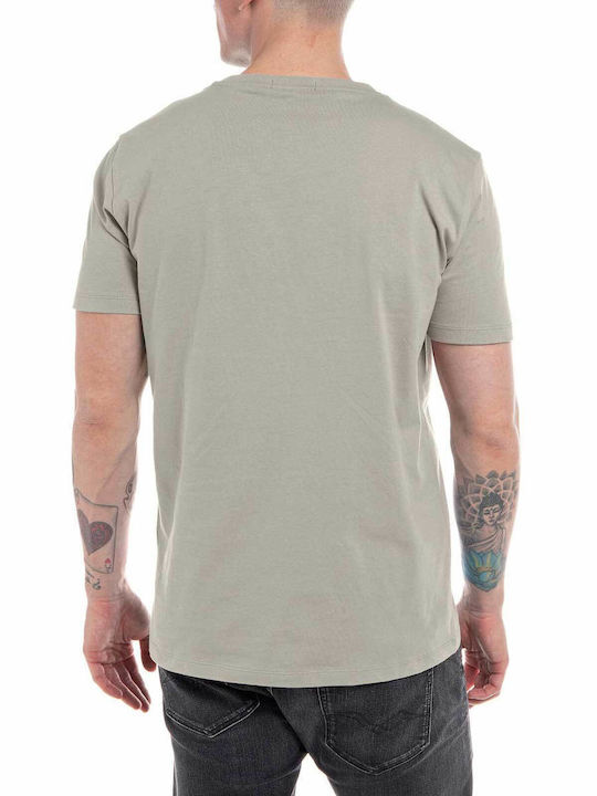 Replay Men's Short Sleeve T-shirt Gray