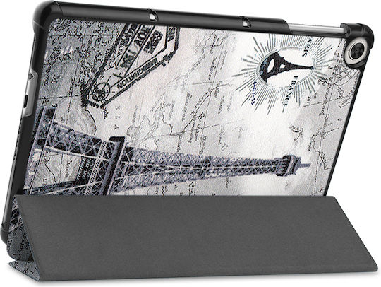 Sonique Paris Flip Cover Durable Black Tablet Case (MatePad T10/T10s)