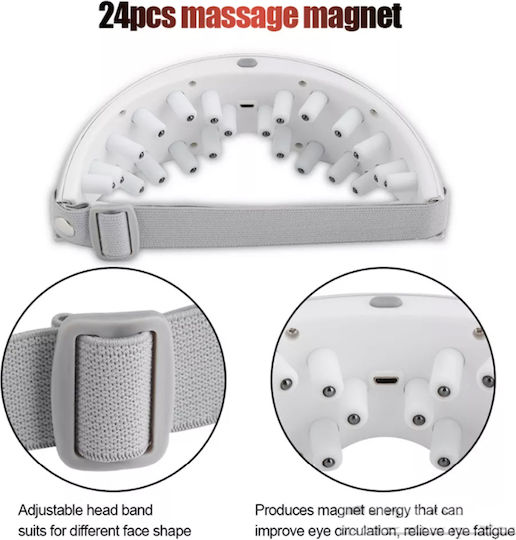 Eye Massager Massagegerät für die Augen mit Vibration Schwarz