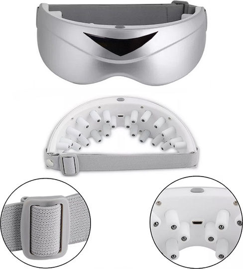 Eye Massager Massagegerät für die Augen mit Vibration Schwarz
