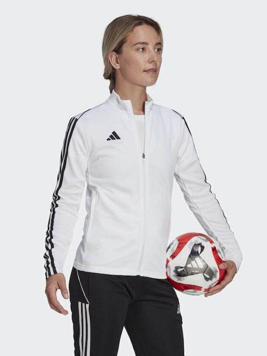 adidas Ζακέτα Λευκή