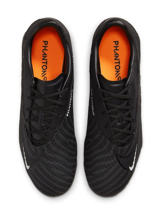 Nike Phantom GΧ Academy FG/MG Low Football Shoes with Cleats Black