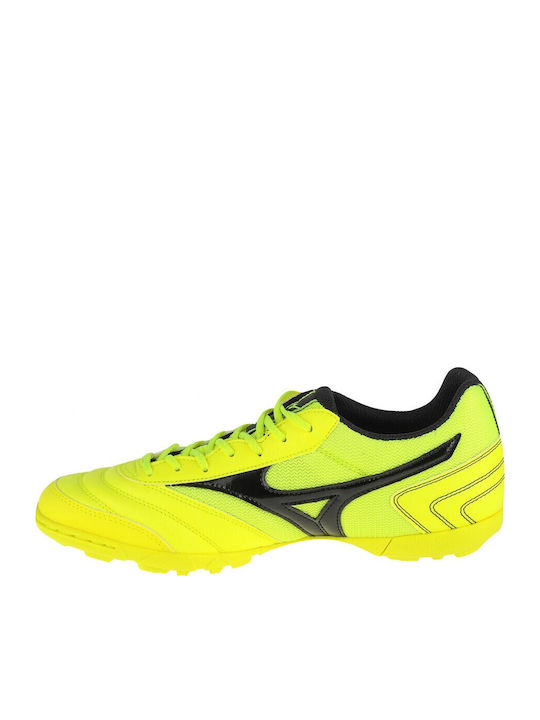Mizuno Mrl Sala Club Football Shoes with Molded Cleats Yellow