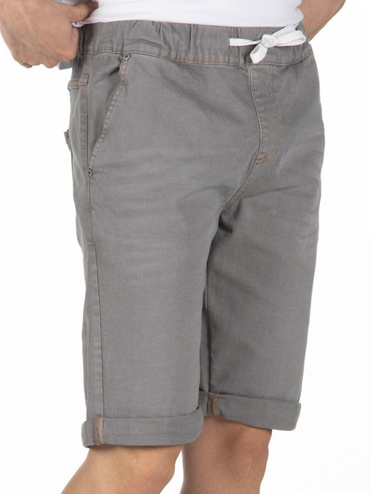 Men's Shorts Jeans Gray