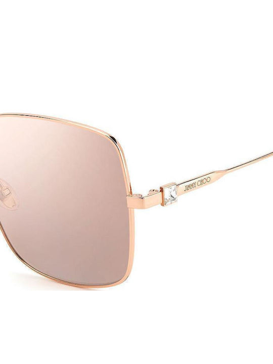 Jimmy Choo Lili Damen Sonnenbrille mit Metall Gestell DDB/2S