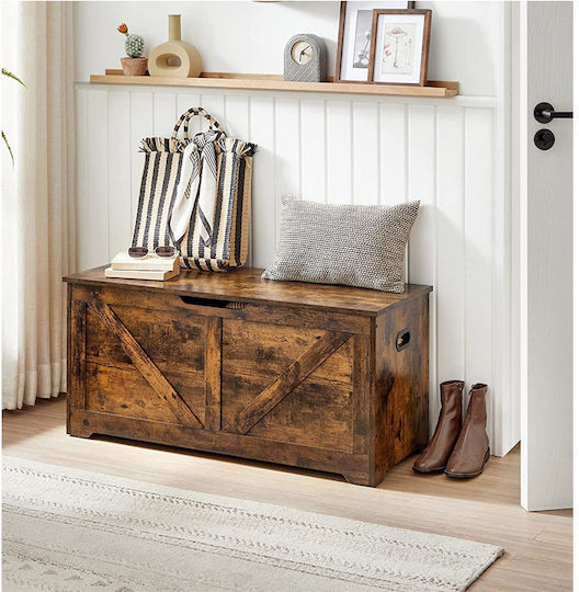 Vasagle Trunchi decorativ Lemn Maro 100x40x46buc