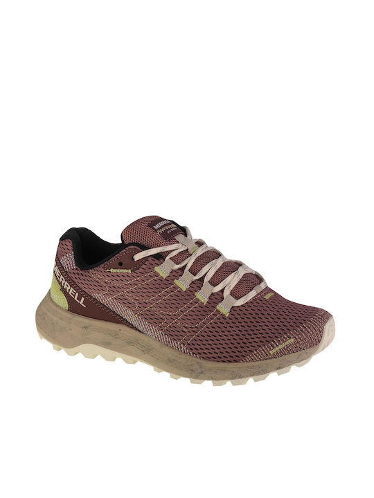 Merrell Fly Strike Γυναικεία Αθλητικά Παπούτσια Running Καφέ