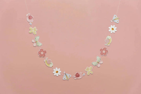 Little Dutch Παιδική Διακοσμητική Γιρλάντα Flowers & Butterflies