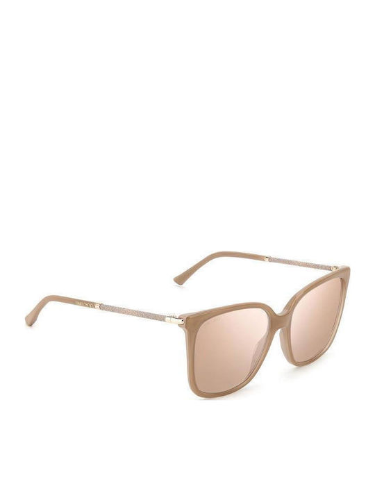 Jimmy Choo Women's Sunglasses with Pink Frame and Pink Lens Scilla/S FWM/2S