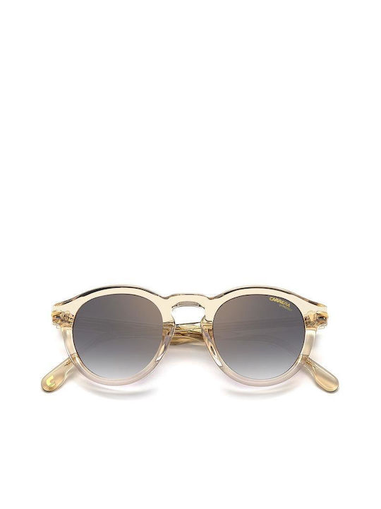 Carrera Unisex Γυαλιά Ηλίου με Μπεζ Κοκκάλινο Σκελετό και Γκρι Ντεγκραντέ Φακό 306/S 10A/FQ
