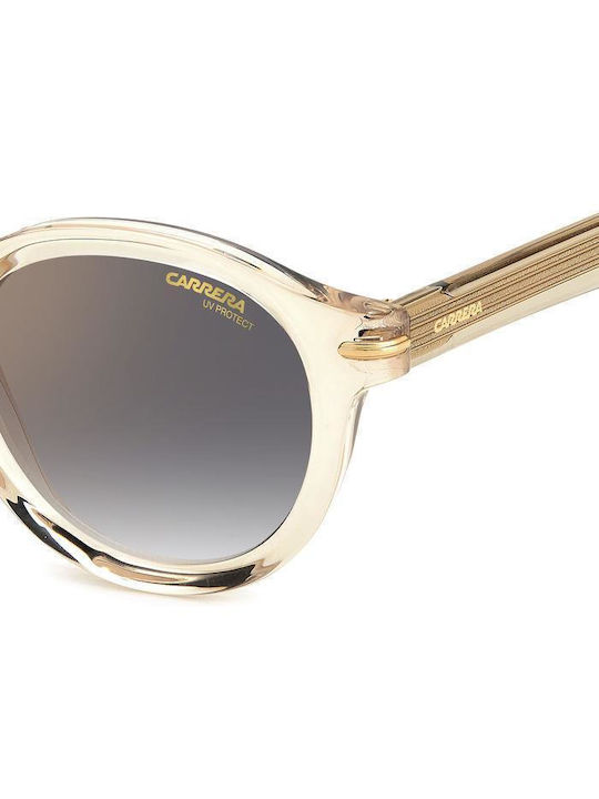 Carrera Unisex Γυαλιά Ηλίου με Μπεζ Κοκκάλινο Σκελετό και Γκρι Ντεγκραντέ Φακό 306/S 10A/FQ