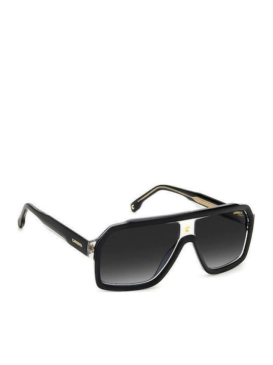 Carrera Men's Sunglasses with Black Plastic Frame and Gray Gradient Lens 1053/S 08Α/9O