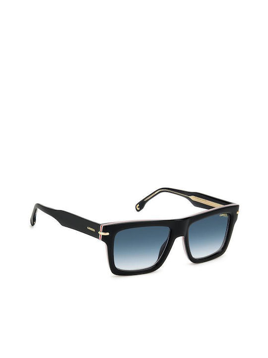 Carrera Sonnenbrillen mit Schwarz Rahmen und Blau Verlaufsfarbe Linse 305/S M4P/08