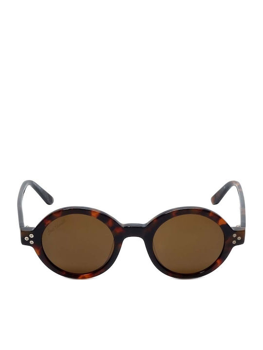 Converse Women's Sunglasses with Brown Plastic Frame CVY004TOR46