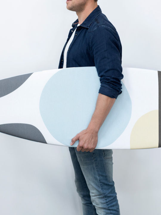 Brabantia Spring Bubbles Ironing Board for Steam Iron Foldable 135x45x102cm