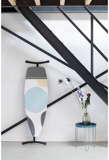 Brabantia Spring Bubbles Σιδερώστρα για Σίδερο Ατμού Σπαστή 135x45x102cm
